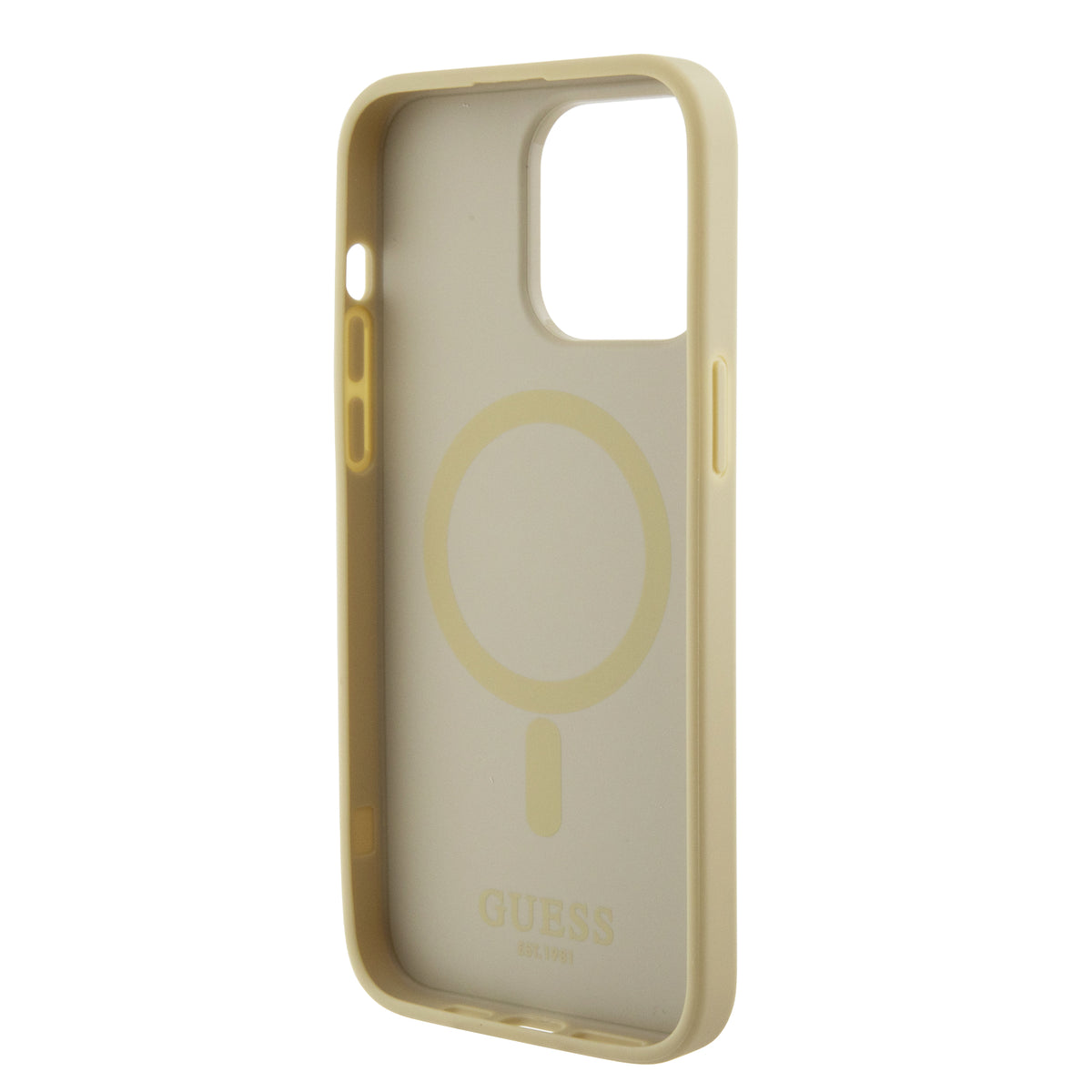 iPhone 15 Pro Max - PU Saffiano Purple Hard Case Magsafe - GUESS – CG Mobile
