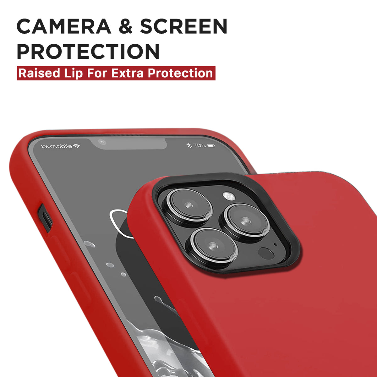 Buy CG MOBILE Ferrari iPhone 14 Pro Max Case [Official Licensed] Vertical  Stripe Metal Logo  Mag-Safe Compatible Protective Case/Cover Designed for iPhone  14 Pro Max (6.7) 2022 - Red Online at