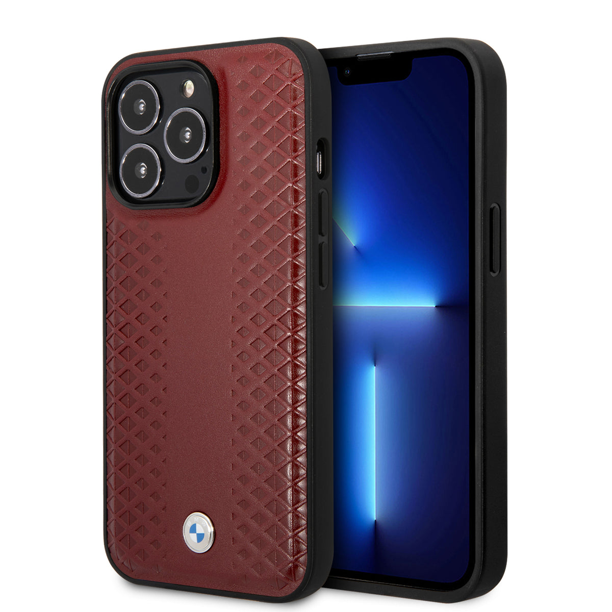 iPhone 14 Pro Max - Leather Red Signature Collection Case 