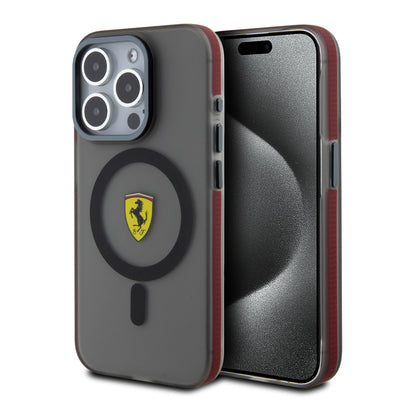 Buy CG MOBILE Ferrari iPhone 14 Pro Max Case [Official Licensed] Vertical  Stripe Metal Logo  Mag-Safe Compatible Protective Case/Cover Designed for iPhone  14 Pro Max (6.7) 2022 - Red Online at