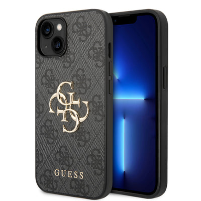 Shop CG Mobile Guess Fixed Glitter Case with Big 4G Logo