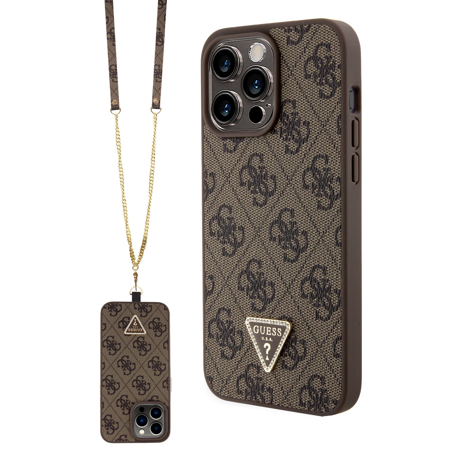 Case Protector GUESS charm para iPhone 12 Pro MAX - FASHIONCEL
