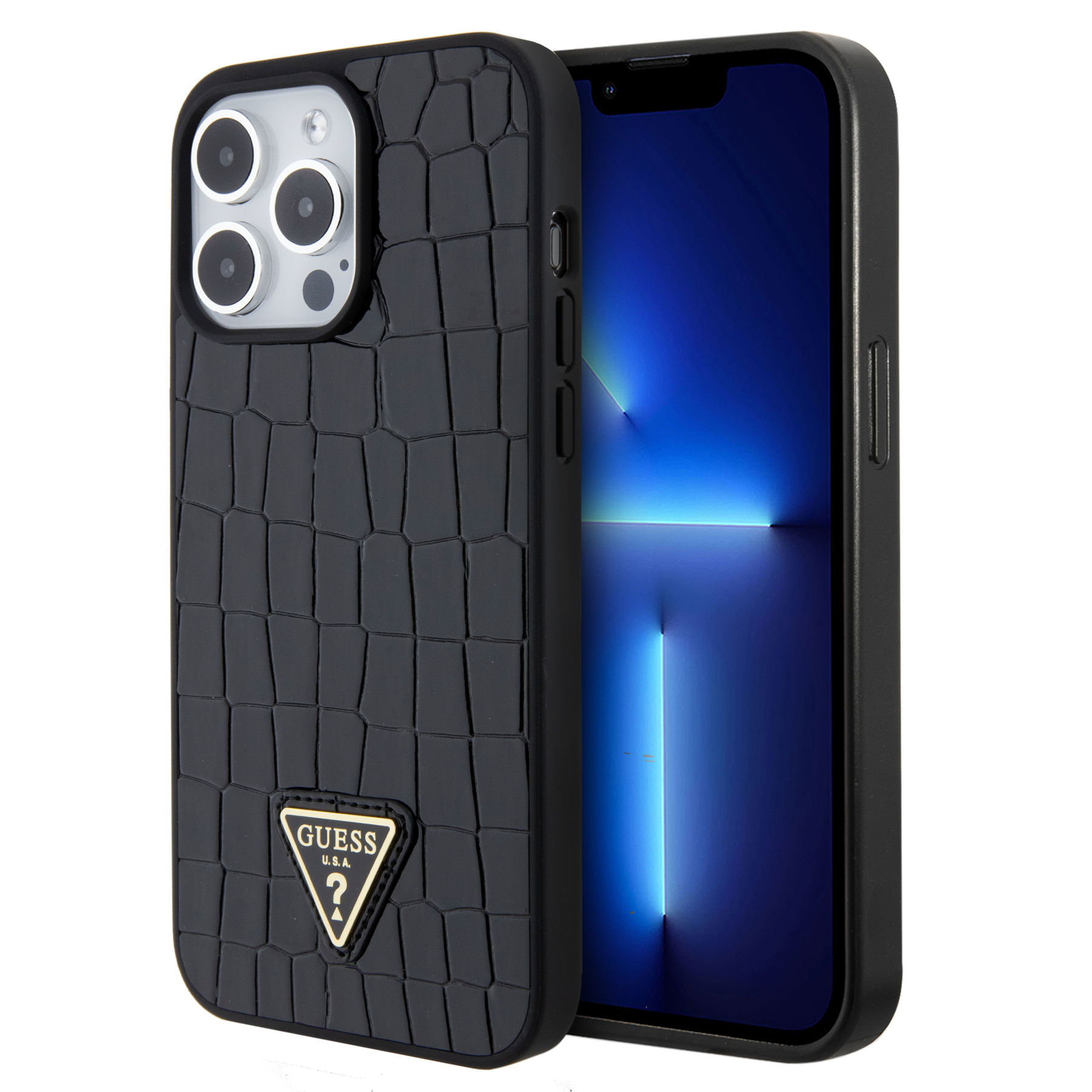CG MOBILE Guess iPhone 15 Pro Max Case [Official Licensed] Croco