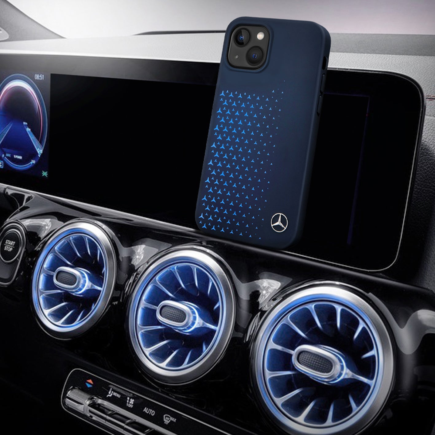 Mercedes MEHCP14XARMBK iPhone 14 Pro Max 6,7