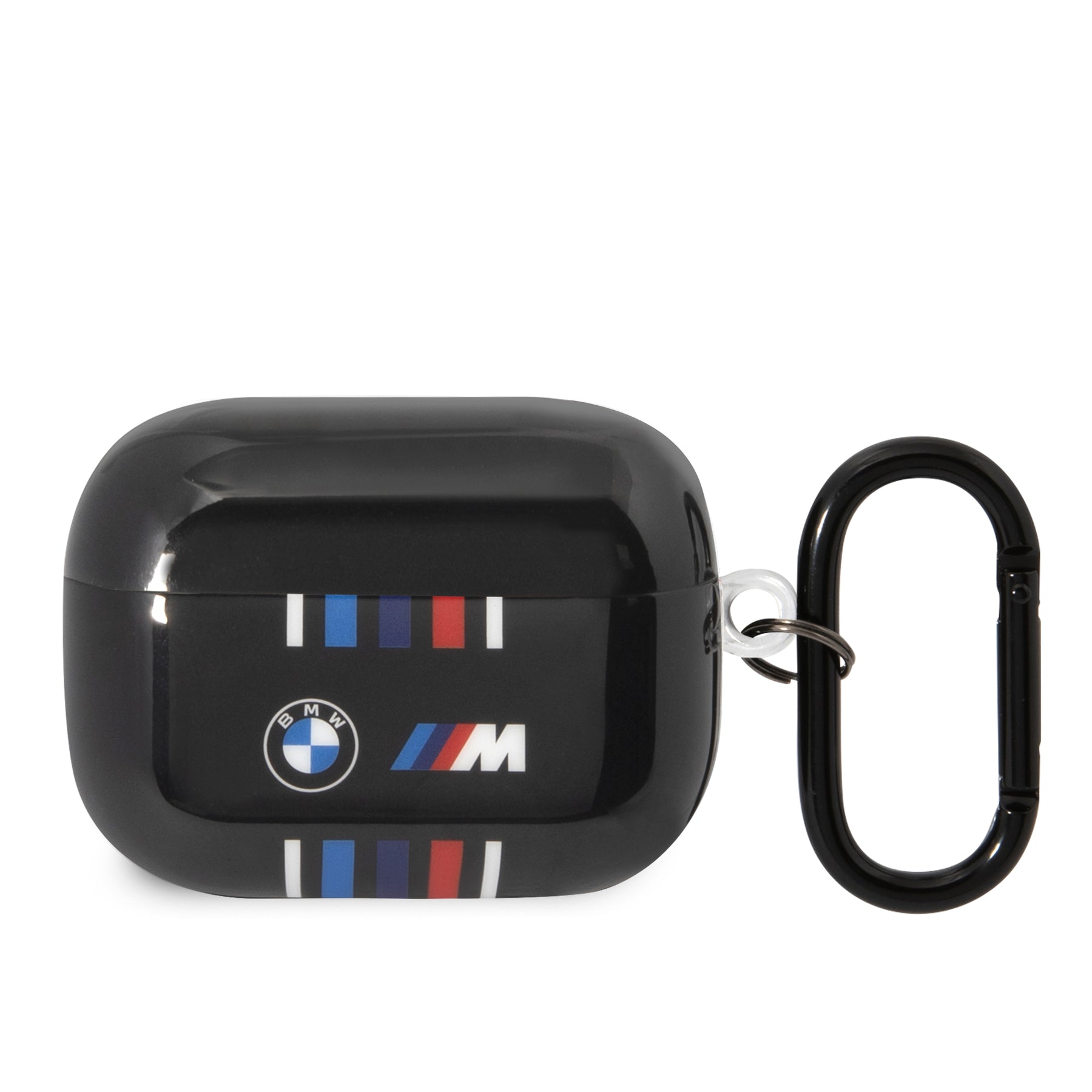 Coque BMW BMA222SWTK pour AirPods 1/2 coque noir/noir Multicolore