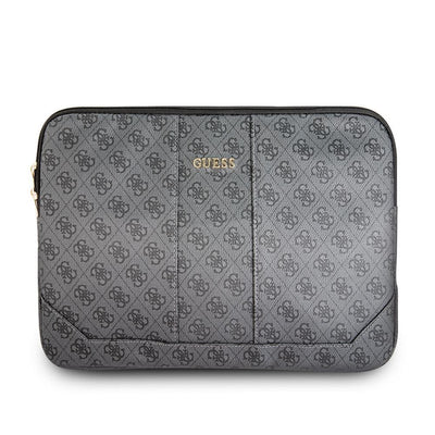 Computer Sleeve - PU Leather Gray 4G Uptown Pu Computer Sleeve - Guess