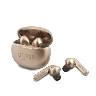 EarPhones - Gold V5.0 - 4H Music Time Round Shape - Guess