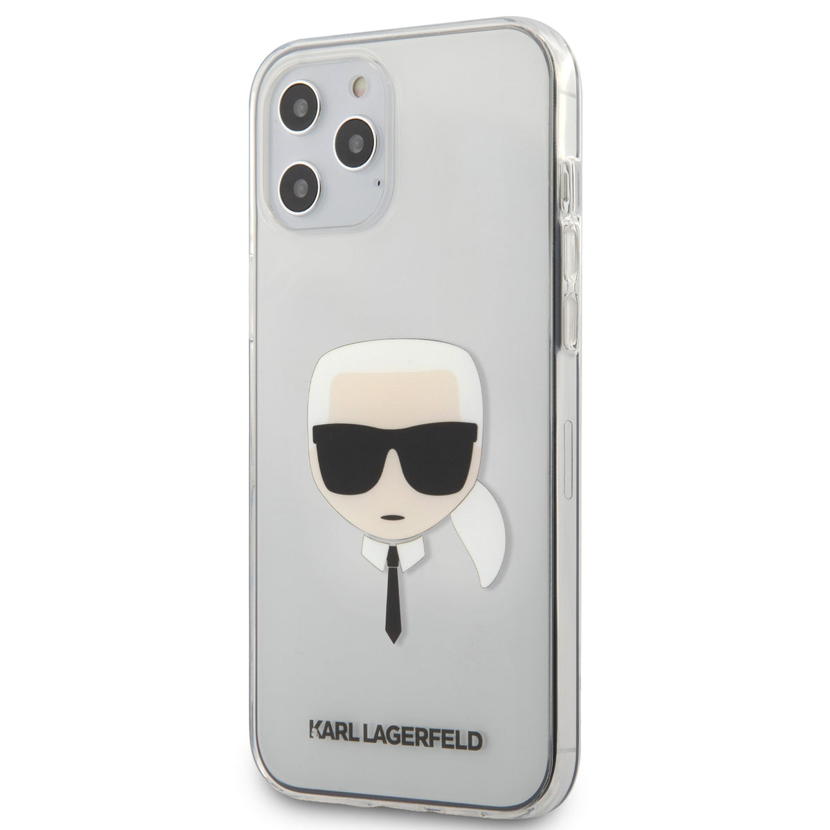 Karl Lagerfeld Phone Case for iPhone 12 Pro Max Hard Case Clear with ...