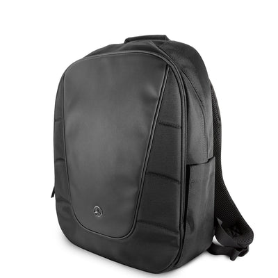 Laptop Bag 15' - Nylon Black Piping Usb Connector - Mercedes-Benz