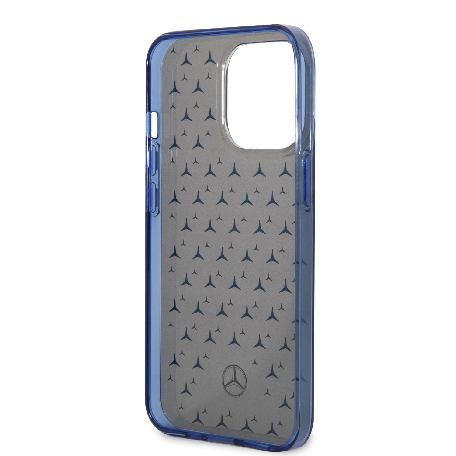 iPhone 14 Plus - PC/TPU Silver Double Layer Case Star Pattern
