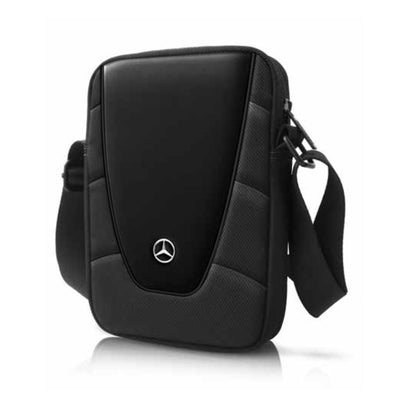 Tablet bag 10' - Nylon Black New Tablet Bag Black Black Piping - Mercedes-Benz